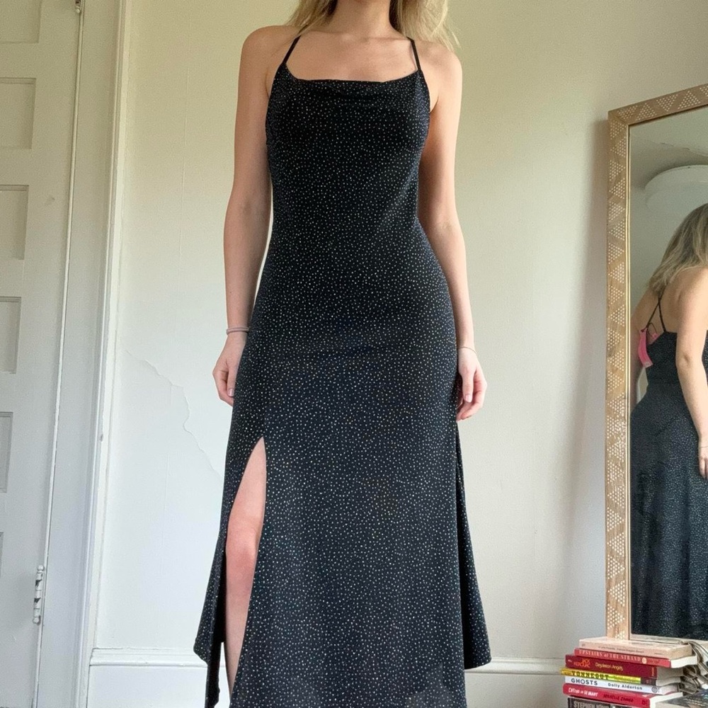 Betsy Johnson Sparkly midi dress